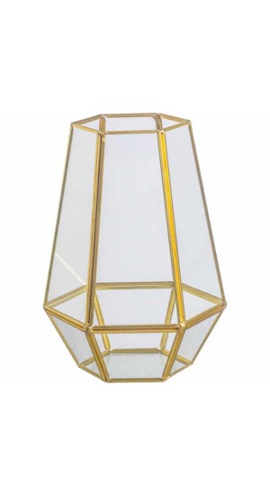 POLYGON GLASS BOX 13,5Χ19,5CΜ