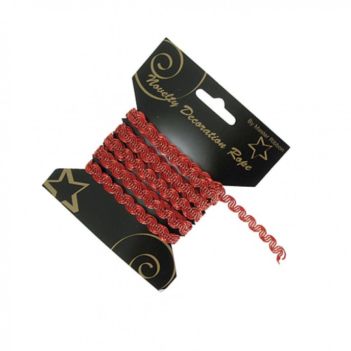  RED LACE RIBBON 3M 