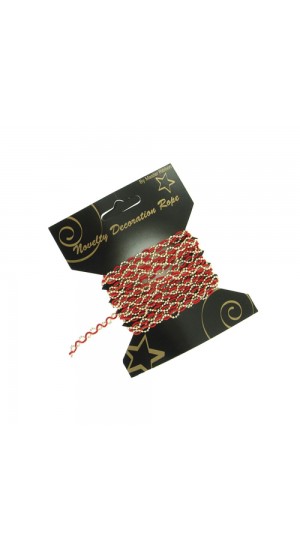  LACE RIBBON3m.RED GOLD