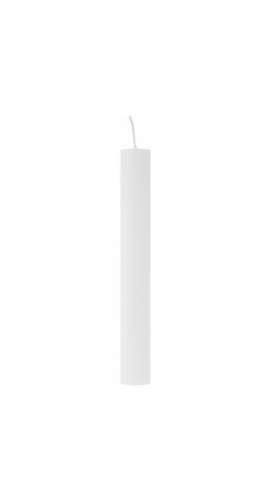  EASTER CANDLE WHITE 25CM