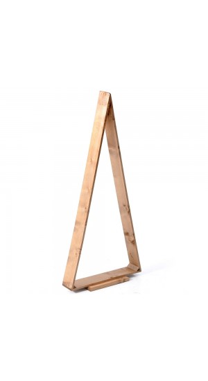  WOODEN TRIANGLE CHRISTMAS TREE 50X115CM