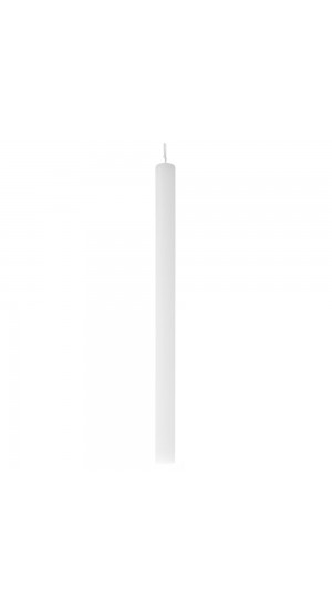  EASTER CANDLE SQUARE WHITE