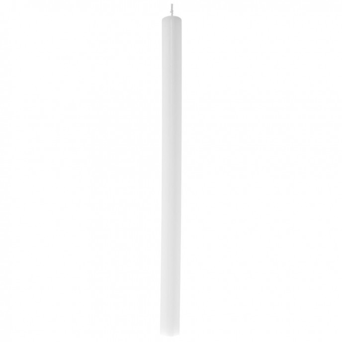  EASTER CANDLE OVAL WHITE 