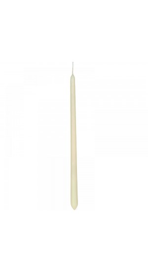  EASTER CANDLE CREM 40CM GLOSS