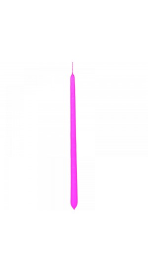  EASTER CANDLE FUSCHIA 40cm GLOSSY
