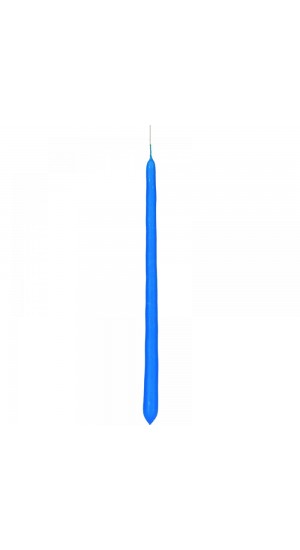  EASTER CANDLE 40cm BLUE GLOSSY