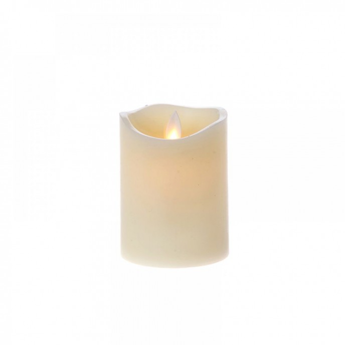  LED BATTERY CANDLE MOVING FLAME 7.5X10CM 