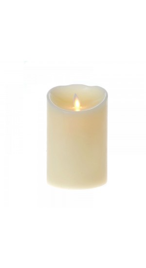  LED BATTERY CANDLE MOVING FLAME 10X15CM