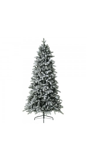  CHRISTMAS TREE SNOW WHITE 210CM WITH 370LED LIGHTS