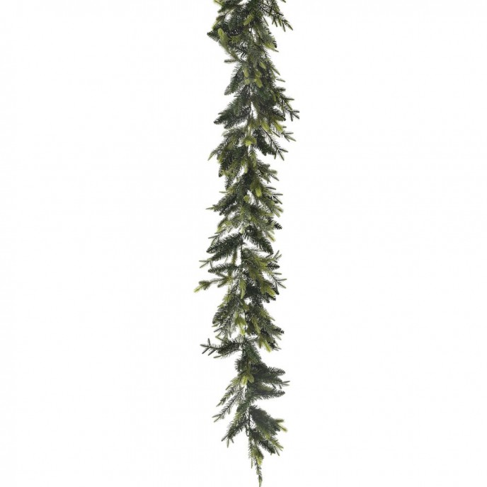  XMAS GARLAND WITH MIXED PLASTIC BRANCHES 30X270CΜ 