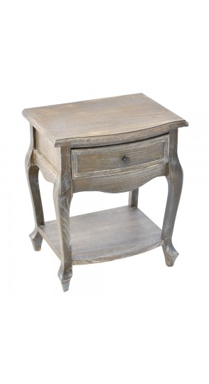  1 DRAWER BEDSIDE TABLE 45X35X54CM