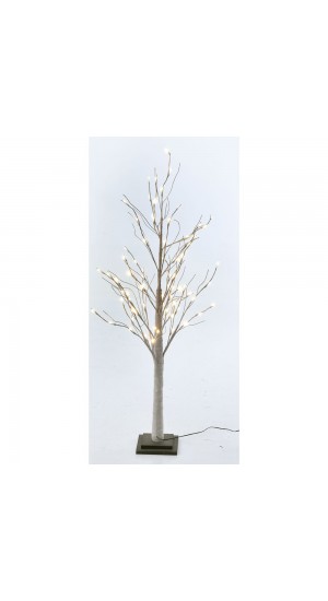  PINK BIRCH TREE 125CM WITH 75 LED LIGHTS