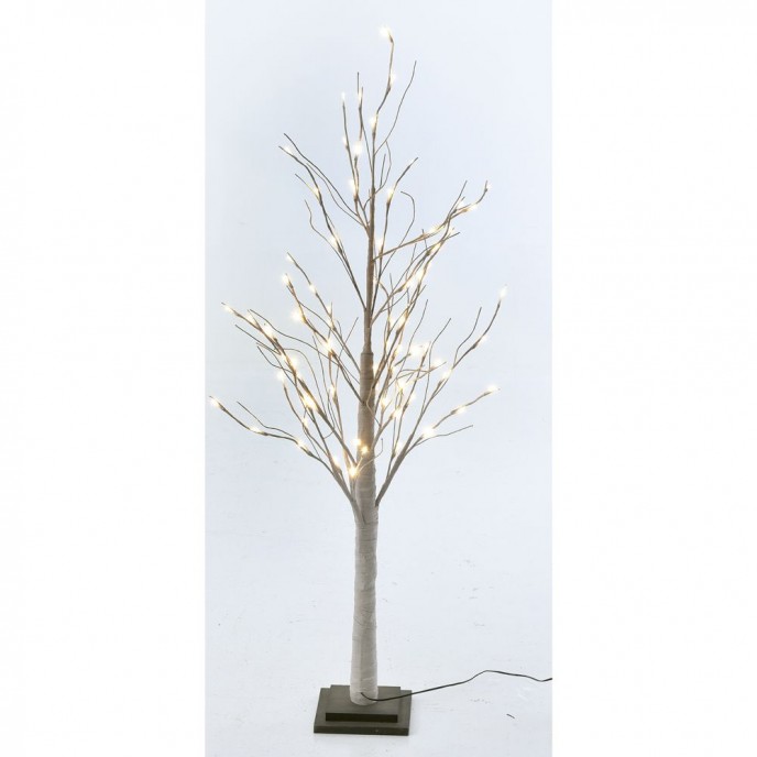  PINK BIRCH TREE 125CM WITH 75 LED LIGHTS 
