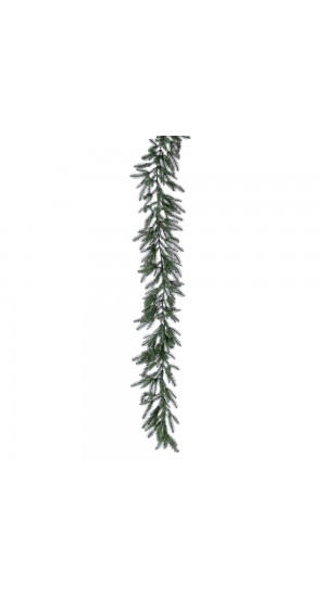  CHRISTMAS GARLAND 30X270CM WITH REAL LOOK PLASTIC FIR BRANCHES 396TIPS