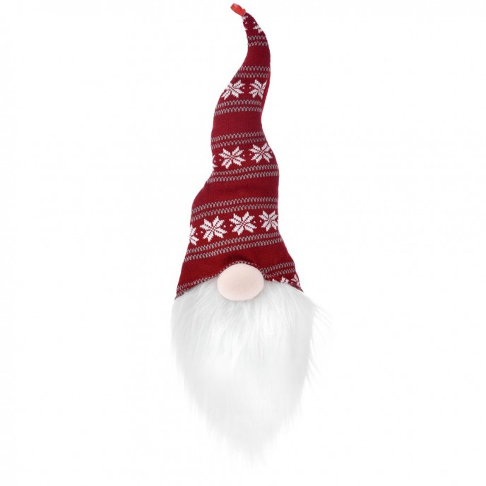  CHRISTMAS PLUSH GNOME HEAD WITH HAT 55CM 