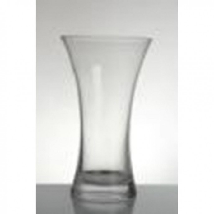  CLEAR GLASS VASE 14X30CM 