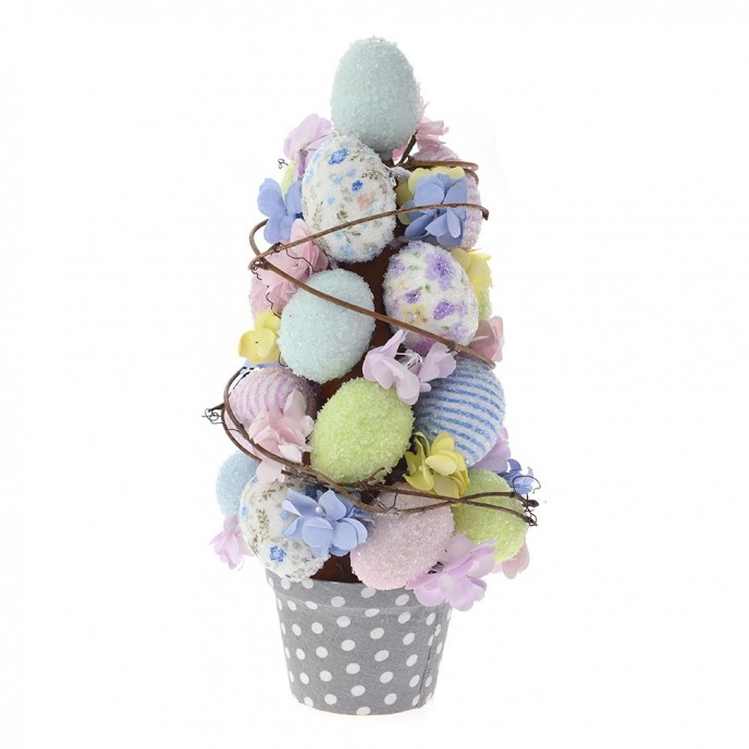  EASTER ARTIFICIAL TREE W EGGS 30CM 