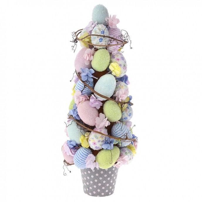  EASTER ARTIFICIAL TREE W EGGS 50CM 