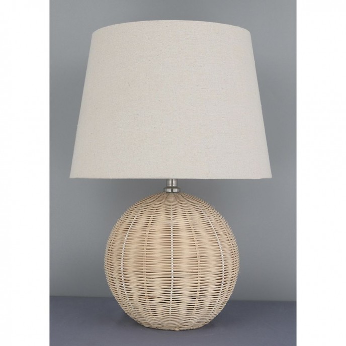  WHITE WILLOW TABLE LAMP 35x52CM