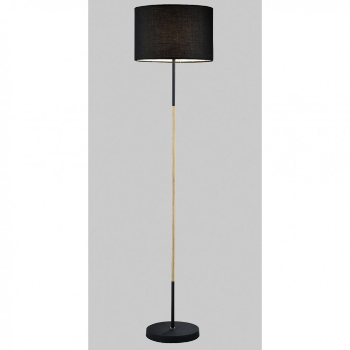  BLACK METAL FLOOR LAMP 40x126CM 