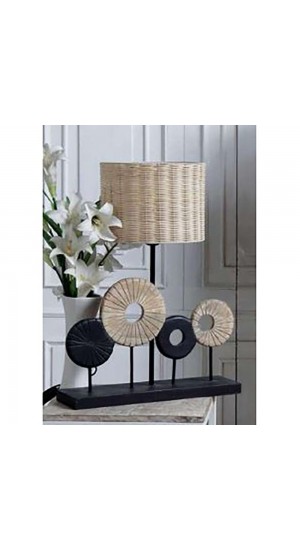  DECO TABLE LAMP WITH SHADE 46x13x60CM (WITH SHADE)