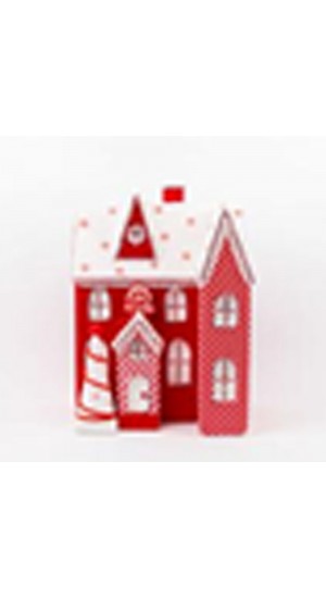  RED CANDY HOUSE 38X31X53CM
