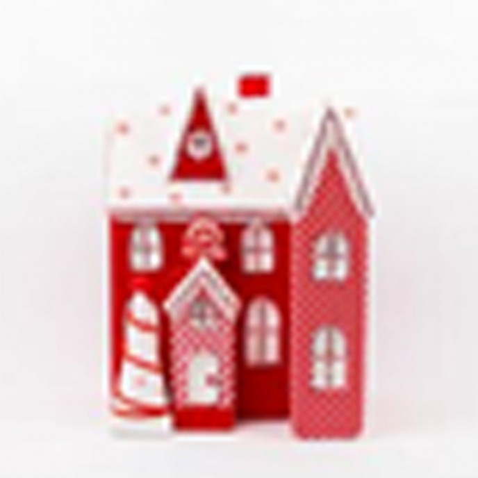  RED CANDY HOUSE 38X31X53CM 
