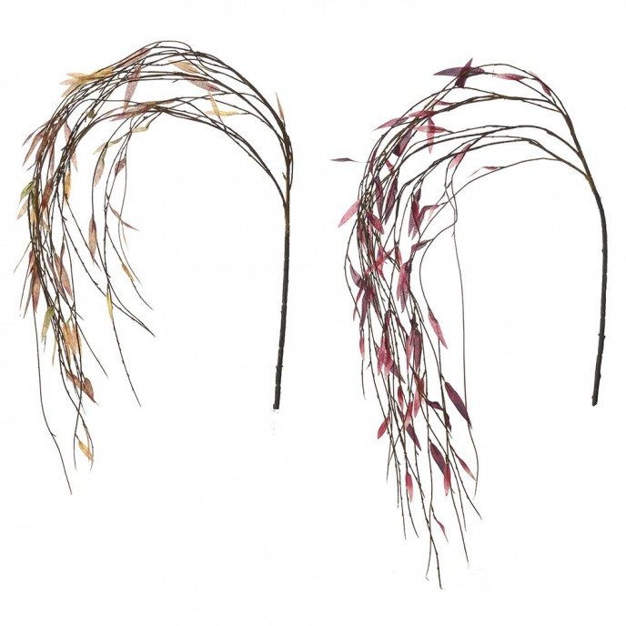  ARTIFICIAL HANGING FLOWER STEM 132CM IN 2 COLOURS 