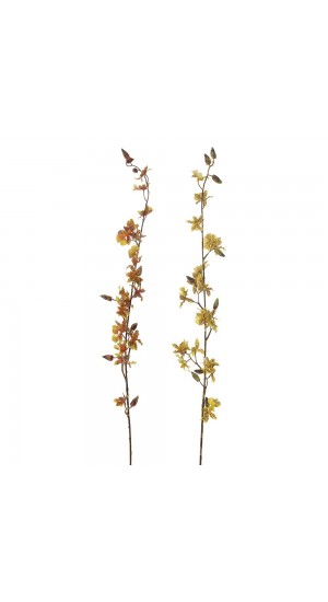  ARTIFICIAL DANCING ORCHID FLOWER SPRAY 104CM IN 2 COLOURS