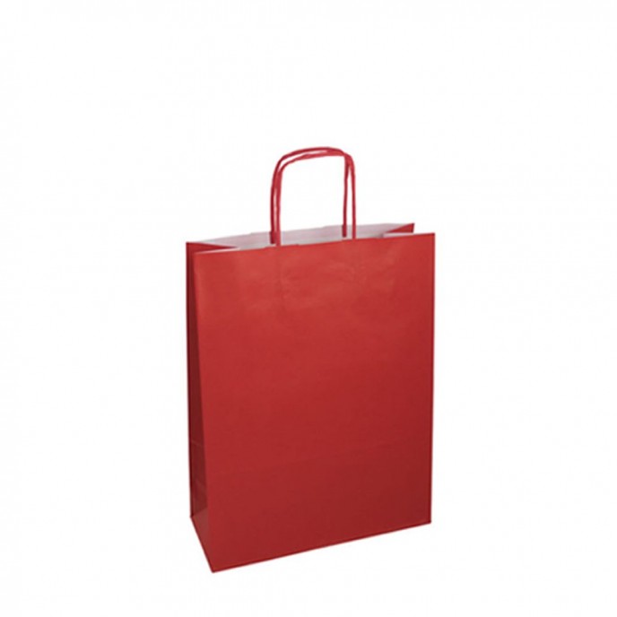  RED PAPER BAG 40x55x15CM 