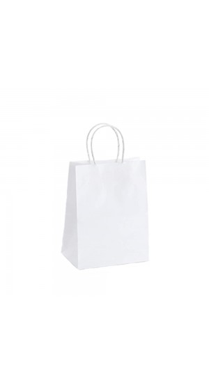  WHITE PAPER BAG 40x55x15CM