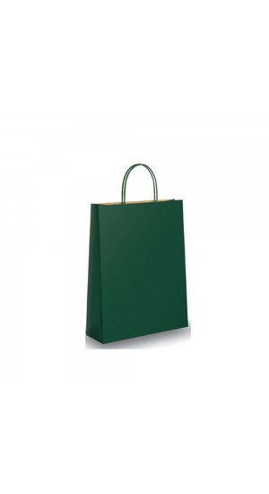  OLIVE GREEN PAPER BAG 40x55x15CM