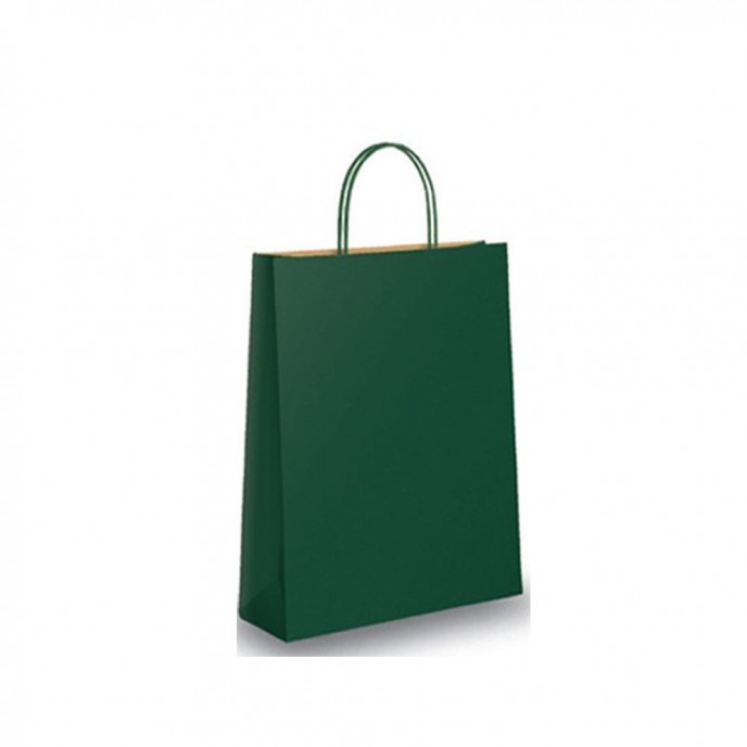  OLIVE GREEN PAPER BAG 40x55x15CM 
