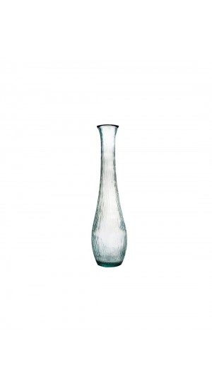 Transparent Arabe bottle jar. 25x99cm.