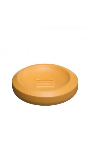 Soap dish TRIO ceramic yellow